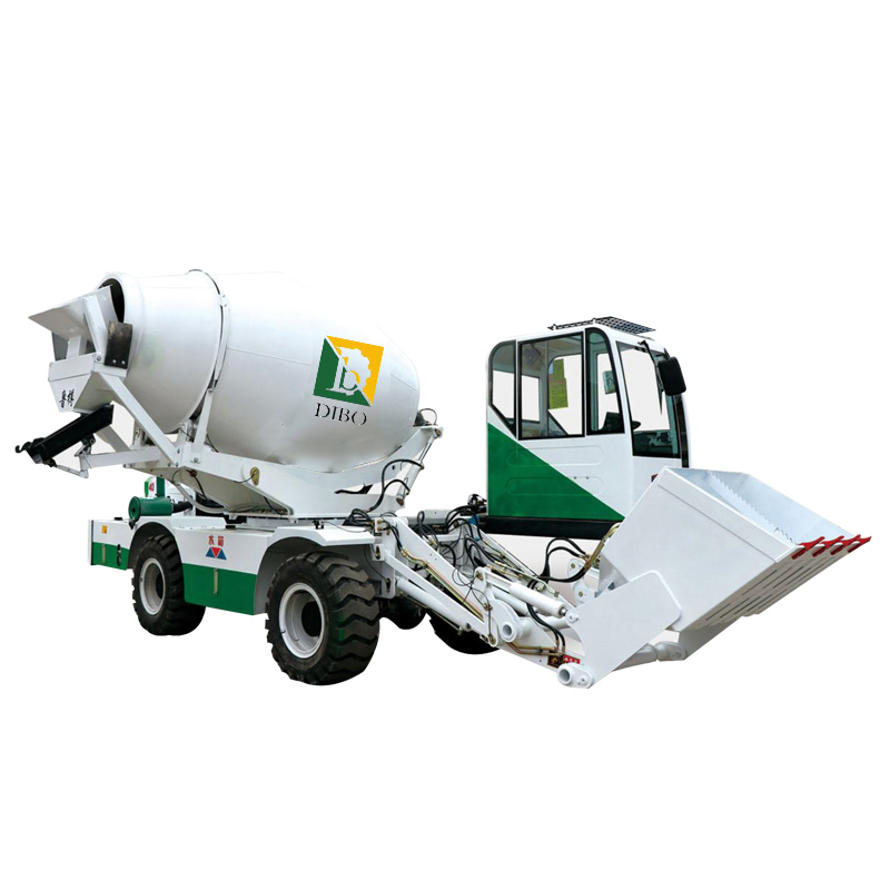 Self Loading Concrete Mixer Truck,wheel loader,dibo machinery