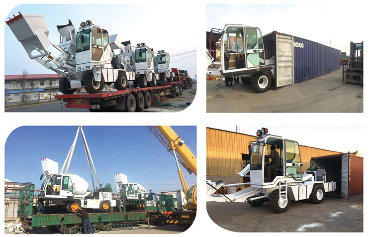 2.6m3 self-loading Concrete Machine Small self feeding 3.5m3 self