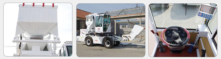 Self Loading Concrete Mixer Truck,wheel loader,dibo machinery